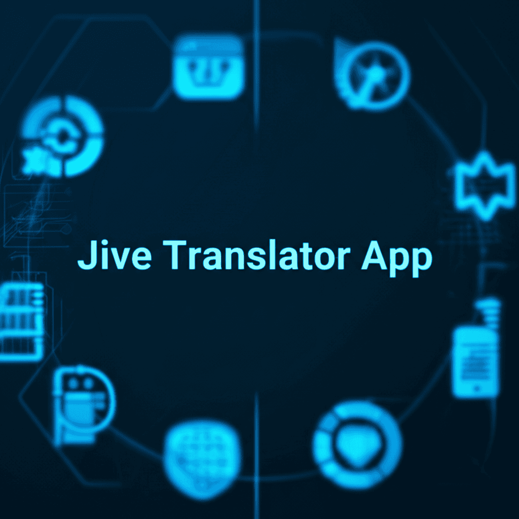 Jive Translator App Interface